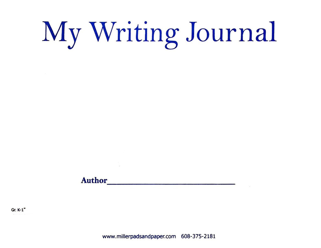 Writing Journal Miller Pads & Paper