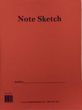 Miller's Notesketch - 8.5" x 11"
