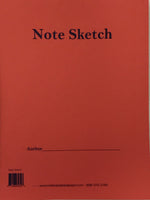 Miller's Notesketch - 5.5" x 8.5"