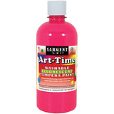 Art-Time Washable Fluorescent Tempera Paint (16 ounce)