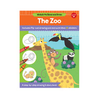 Watch Me Read & Draw: The Zoo