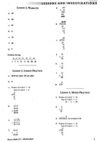Saxon Math 8/7 with Prealgebra Solutions Manual