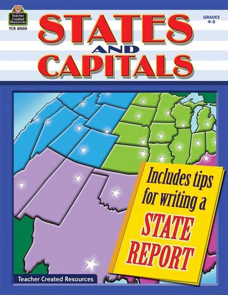 States and Capitals Book