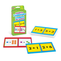 Addition Dominoes Game Cards