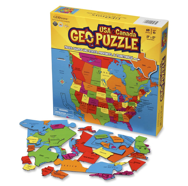 GEO Puzzle USA and Canada