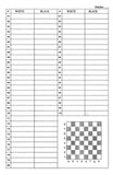 Chess Player's Scorebook