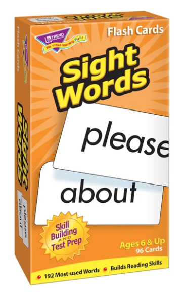 Skill Drill: Sight Words Flash Cards – Miller Pads & Paper