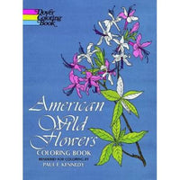 American Wild Flowers Coloring Books