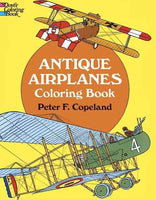 Antique Airplanes Coloring Book