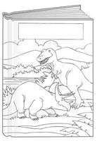 Large Dinosaurs Bare Book