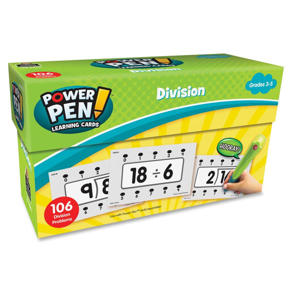 Power Pen Learning Cards: Division