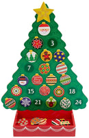 Countdown to Christmas Wooden Advent Calendar