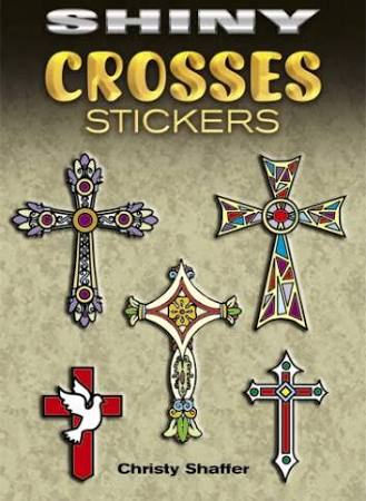 Shiny Crosses Stickers