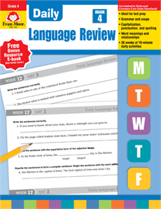 Daily Language Review Grade 4