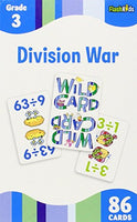 Division War Flash Cards