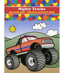 Do-a-Dot: Activity Book-Mighty Trucks
