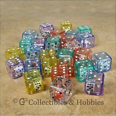 19MM Double Dice Set of 6