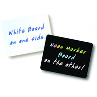 Black & White Double-Sided Dry Erase Board