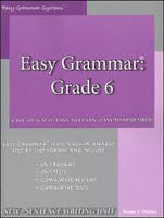 Easy Grammar: Grade 6 Teacher Edition