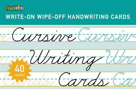 Cursive Writing Wipe-Off Cards