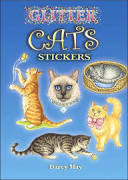 Glitter Cats Stickers