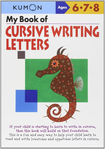 My Book Of: Cursive Writing Letters