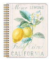 Medium Notebook-Lemons