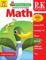 At-Home Tutor: Math, Grade 2 - Activity Book