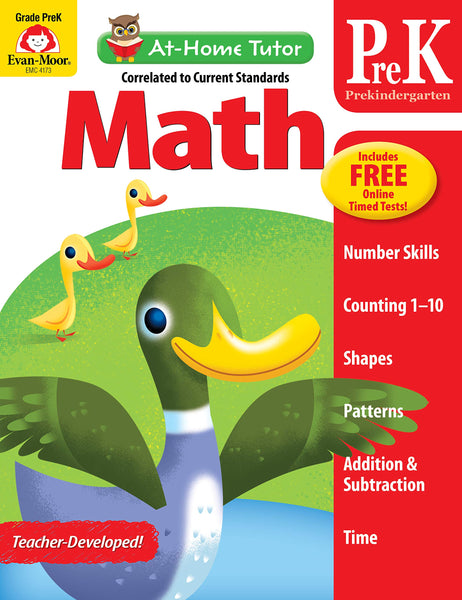 At-Home Tutor: Math, Grade 2 - Activity Book