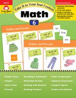 Take It to Your Seat: Math Centers, Grade 6 - Teacher Reproducibles
