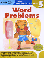 Math Workbooks: Word Problems Grade 5