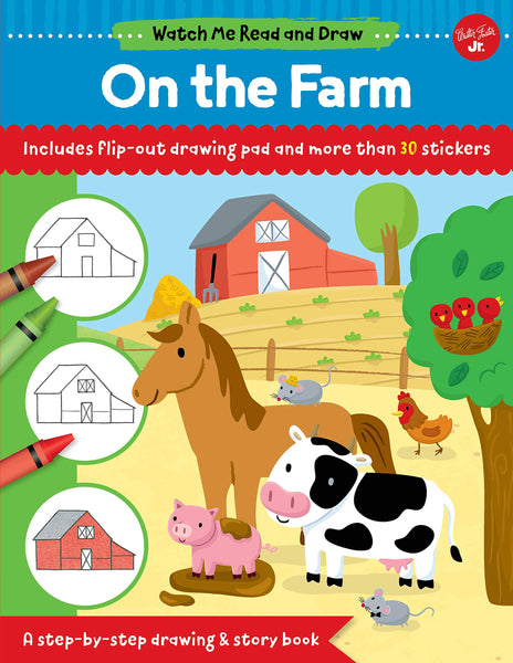 Watch Me Read & Draw On The Farm