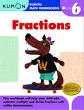 Math Workbooks: Fractions Grade 6