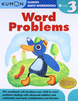 Math Workbooks: Word Problems Grade 3