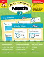 Take It to Your Seat: Math Centers, Grade 3 - Teacher Reproducibles