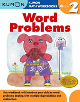 Math Workbooks: Word Problems Grade2