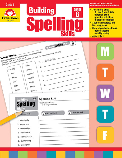 Building Spelling Skills, Grade 6 - Teacher's Edition
