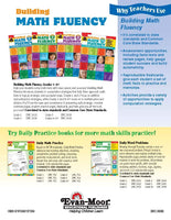 Building Math Fluency, Grades 4-6+ - Teacher Reproducibles
