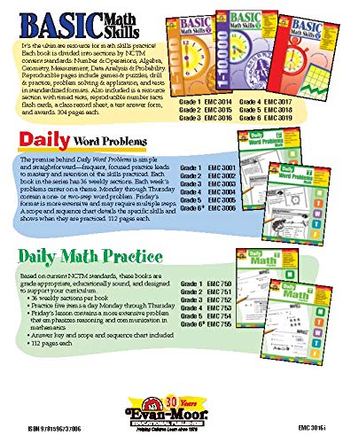 Basic Math Skills, Grade 3 – Miller Pads & Paper
