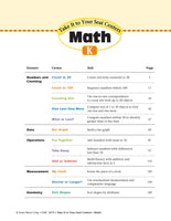 Take It to Your Seat: Math Centers, Grade K - Teacher Resource