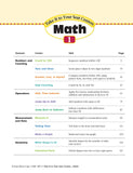 Take It to Your Seat: Math Centers, Grade 1 - Teacher Reproducibles