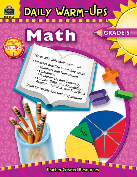 Daily Warm-Ups: Math Grade 5