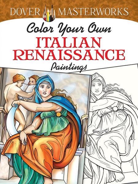 Color Your Own Italian Renaissance Paintings