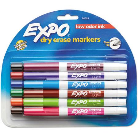 Expo Dry Erase 12 Fine Point Markers – Miller Pads & Paper