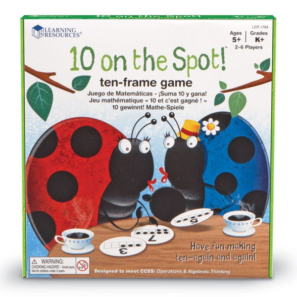 10 On the Spot!™ Ten-Frame Game