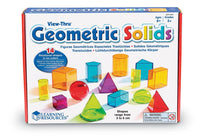 View-Thru Geometric Solids (Set of 14)