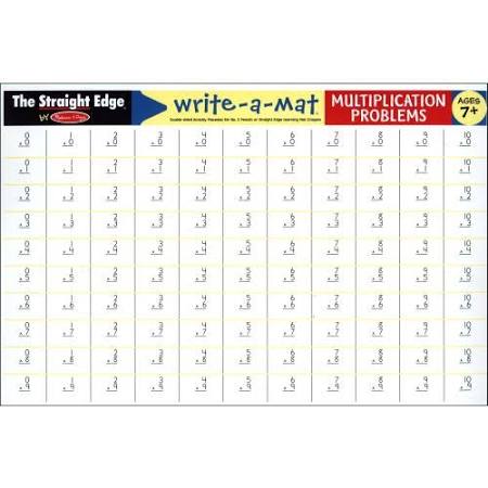 Write-A-Mat: Multiplication
