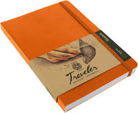 Travelers Journal Large - Orange