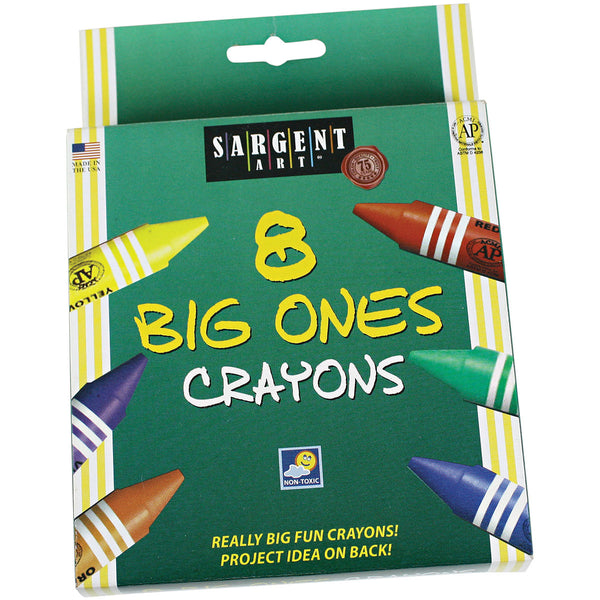 Sargent Washable Crayons "The Big Ones"