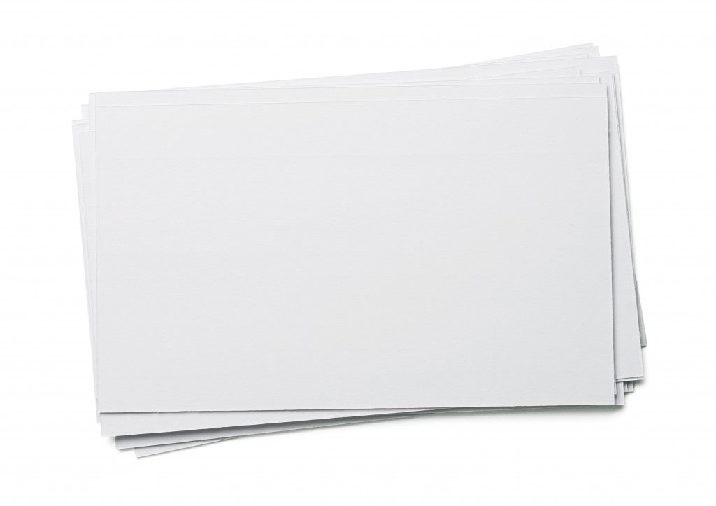 Blank White Postcards Miller Pads & Paper
